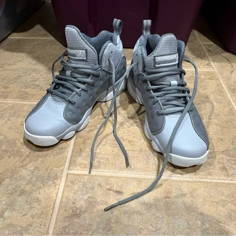 Jordan Kids Gray Sneakers